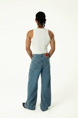 Men's Slim Ribbed Knit Workout Tank