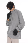 Men's Three-color Turtleneck Zip Long-sleeve Tees