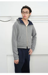 Men's Reversible Zip Hoodie Sweatpants Set