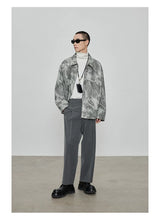 Casual Cropped Elastic Waist Pants