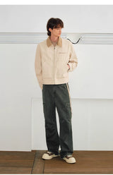 Men's Distressed Frayed Cargo Pants