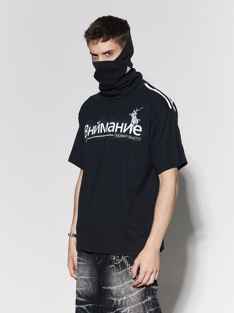 American Striped Embroidered Soldier Football Jersey