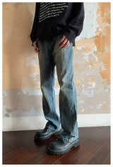 Washed Slim Flared Cleanfit Jeans
