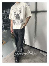 Shakespeare Poetry Heavyweight White Cotton Tee