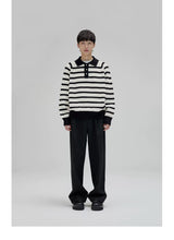 Vintage Pleated Wide Waist Casual Pants