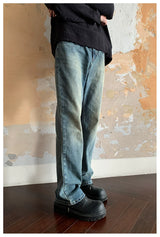 Washed Slim Flared Cleanfit Jeans