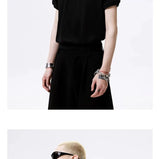 Men's Slim Stretchy Crop Tee
