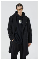Men's Oversized Commuter Wool Coat