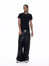 Men's Black Skull Cross Tee