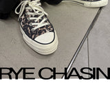 Leopard Print 1970s Long Tongue Sneakers