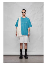 Cotton Blend Embroidered Fringe Tee