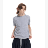 Tri-color Sorona Lace Raglan Slim Tee