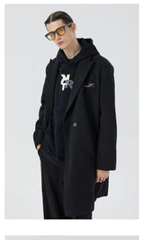 Men's Oversized Commuter Wool Coat