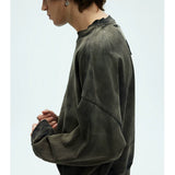 Four Color Baggy Couple Crewneck Sweatshirts