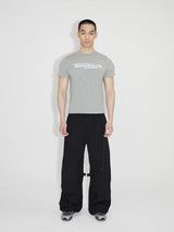 Structured Lightweight Printed Short Sleeve Tees