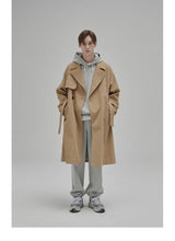 Vintage Double Breasted Belted Trench Coat