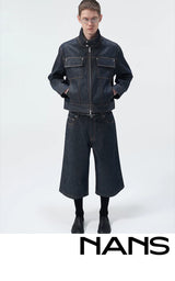 14oz Dyed Denim Short Jacket