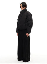 Magnetic Zipper Turtleneck Down Jacket