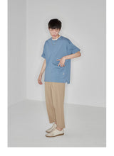 Drapey Stretchy Elastic Waist Cropped Pants