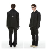 Loose Straight-Leg 360g Twill Pants
