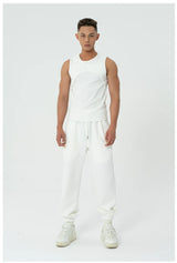 Men's Slim Fit Ribbed Athletic Tank