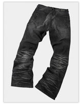 Stretchy Washed Flared Jeans
