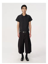 Short Sleeve C Button Shirt
