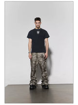 American Cleanfit Vintage Washed Badge Tee