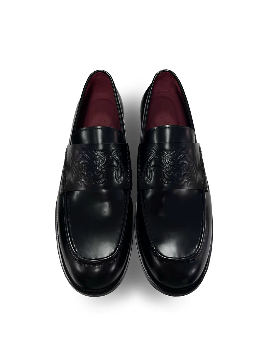 Vampire Loafer Shoes Full Grain Leather