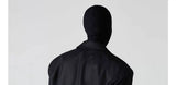 Men's Cropped Black Padded Drapey Blazer