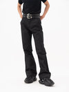 Men's Double Buckle Pleated Casual Pants