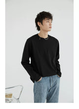Long-Sleeved Mercerized Combed Tee