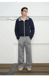 Men's Reversible Zip Hoodie Sweatpants Set