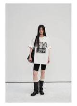 300G Double Yarn Printed Tee