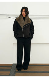 Men's Winter Detachable Rabbit Fur Coat
