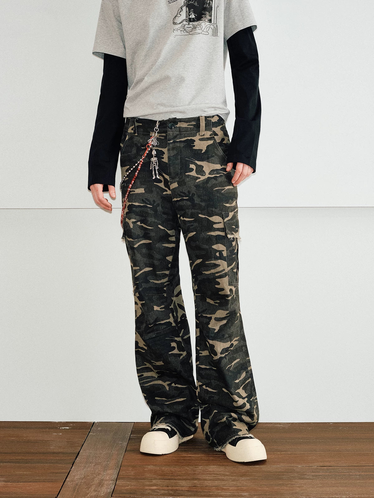 Loose Camouflage Cargo Pants