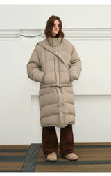 Versatile 90% Down Detachable Waterproof Jacket