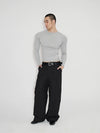 Lightweight Ribbed Knit Long Sleeve