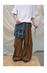 Plaid Unisex Skirt Extender