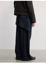 Double Waist Honeycomb Cargo Pants