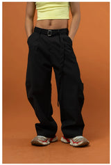 Black Gray Brown Wide Leg Pants