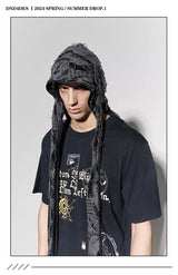 Distressed Bunny Ear Hip Hop Durag