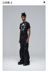 American Hip-Hop Printed Slim Tee