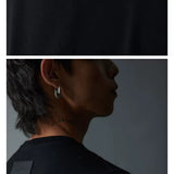 Unisex Tri-Color Slim Cotton Tees