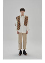 Tapered Drawstring Pocket Cargo Pants