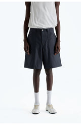 Heavy Vintage Textured Cotton Cargo Shorts