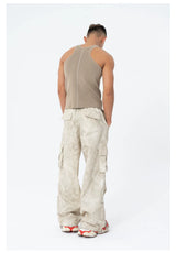 Men's Ribbed Sports Tank Tops