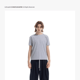Tri-color Sorona Lace Raglan Slim Tee