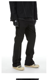 Loose Straight-Leg 360g Twill Pants