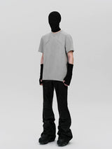 Men's Solid Minimalist Deconstructed Tees